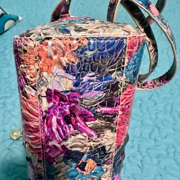 Brahmin Lasso Hilary Multicolor Leather Crossbody Women's Bag - Picture 4 of 7